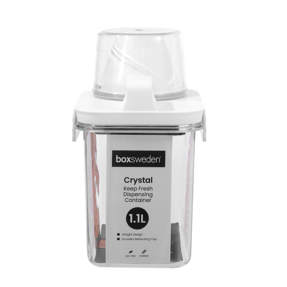 Crystal Keep Fresh Dispensing Container 1.1L