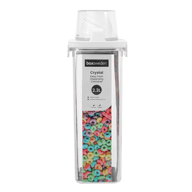 Crystal Keep Fresh Dispensing Container 2.3L