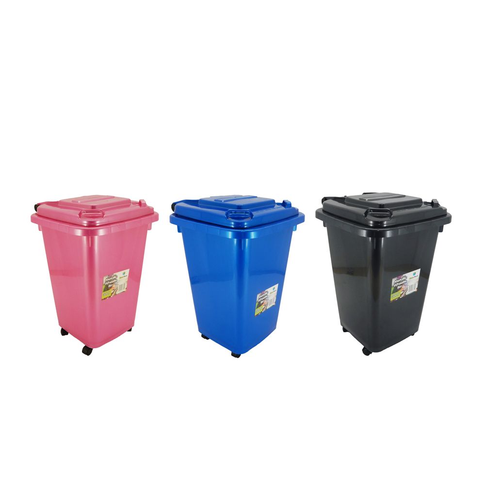 Wheelie Bin Metallic 32L