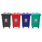 Wheelie Bin Coloured 60L