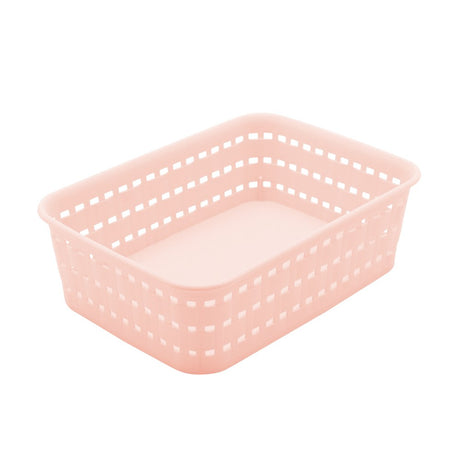 Woven Basket Pastel 19 x 14 x 6cm