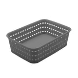 Woven Basket Pastel 19 x 14 x 6cm