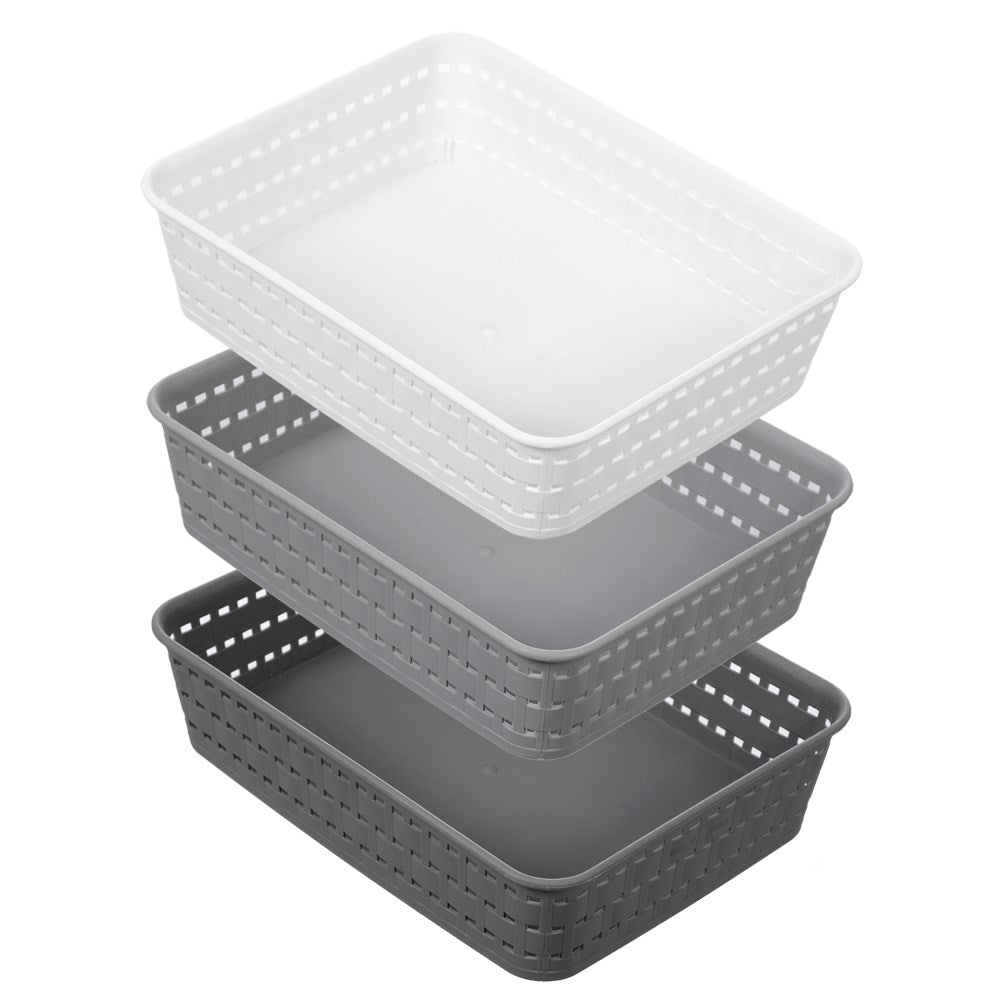 Woven Storage Basket 25 x 18 x 6cm