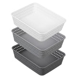 Woven Storage Basket 25 x 18 x 6cm