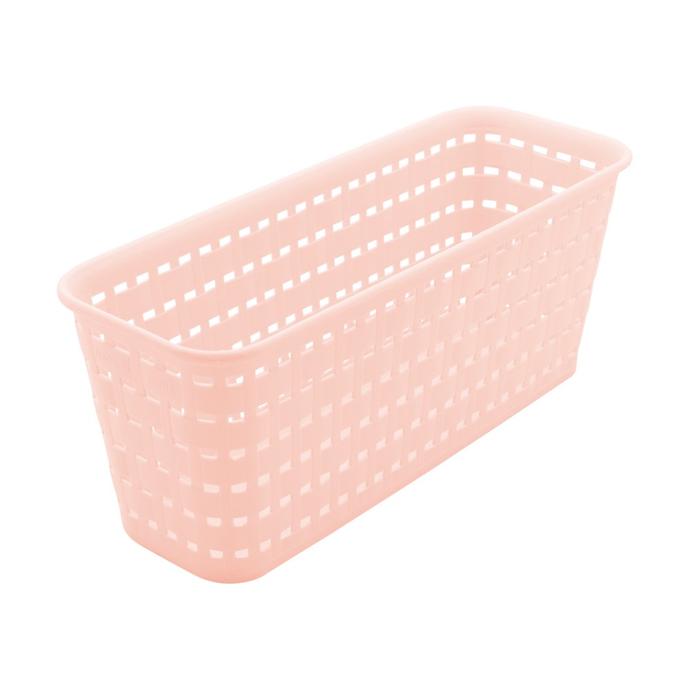 Woven Basket Pastel 26 x 9 x 10cm