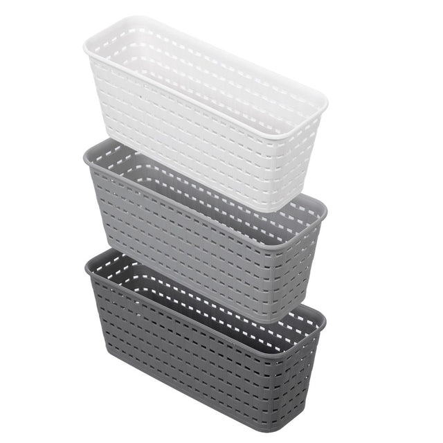 Woven Storage Basket 26 x 9 x 10cm