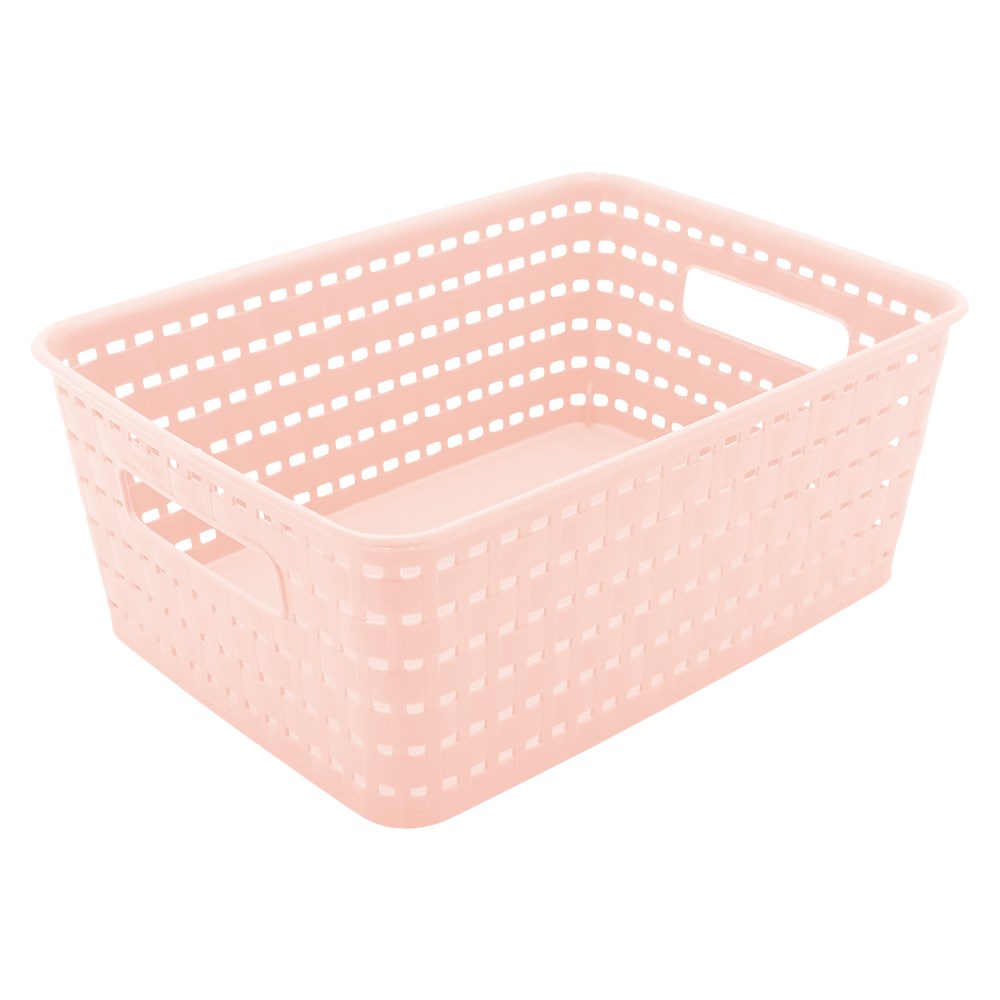 Woven Basket Pastel 27 x 20 x 10cm