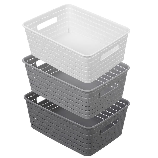 Woven Storage Basket 27 x 20 x 10cm