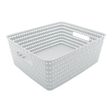 Woven Basket Pastel 35 x 29 x 13.5cm