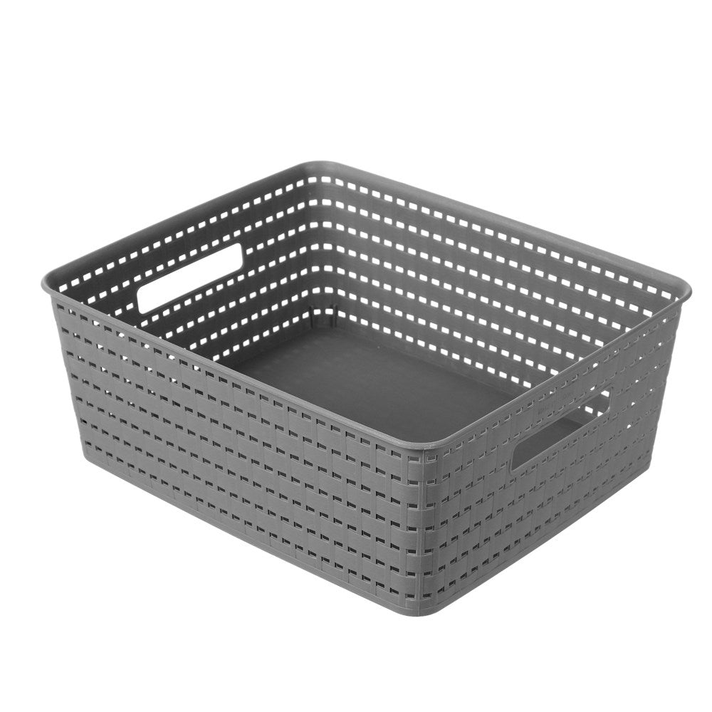 Woven Storage Basket 35 x 29 x 13.5cm