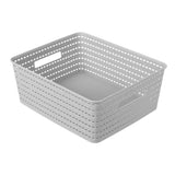 Woven Storage Basket 35 x 29 x 13.5cm