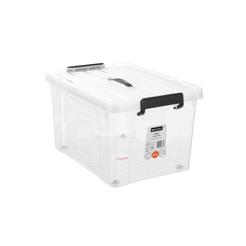 Dura Storage Box with Carry Handle 43L