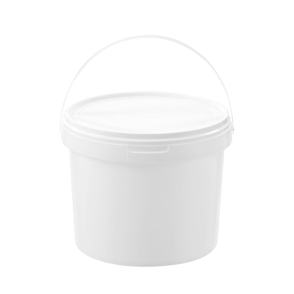Heavy Duty Handled Pail Bucket 5L White