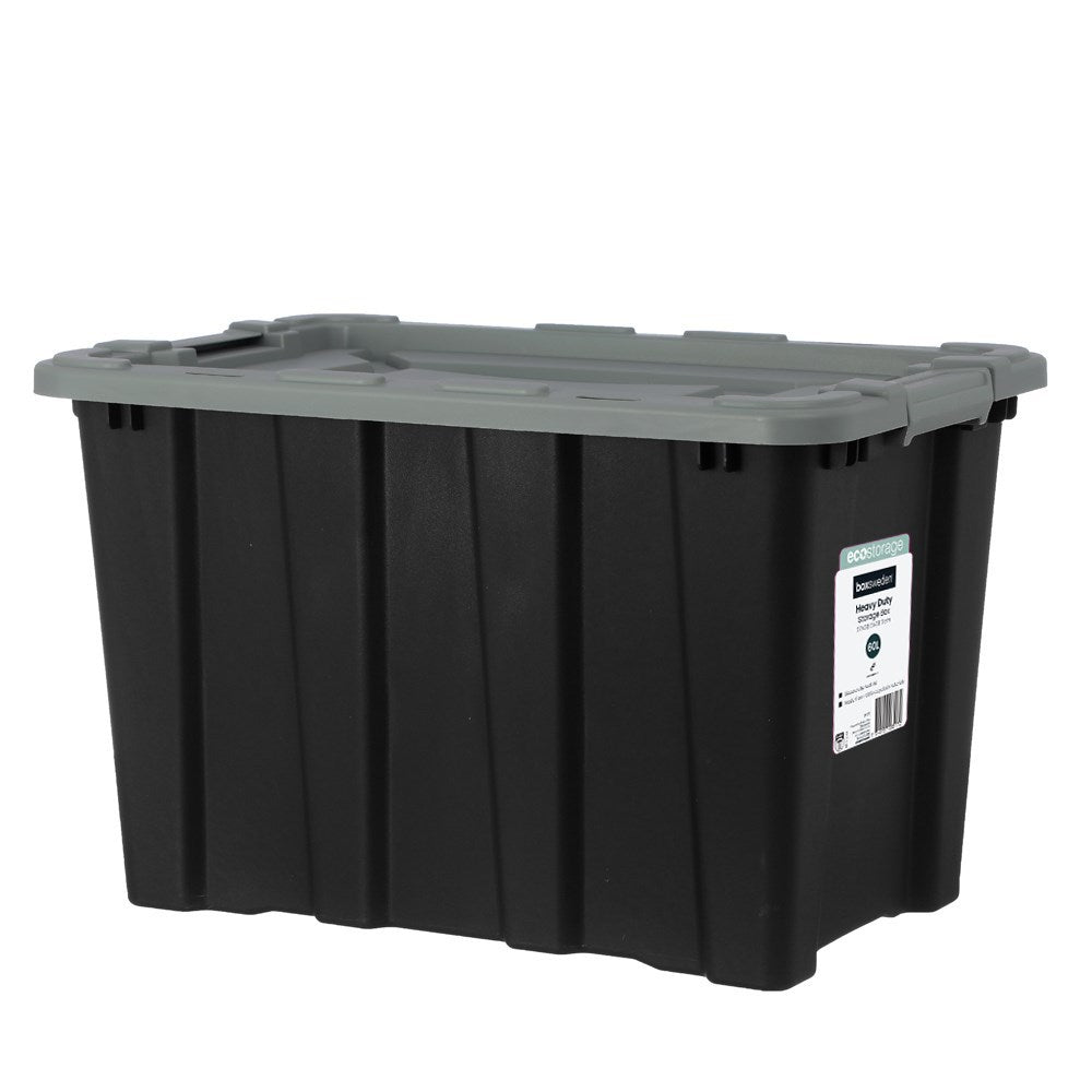 Industrial Tub Black 60L