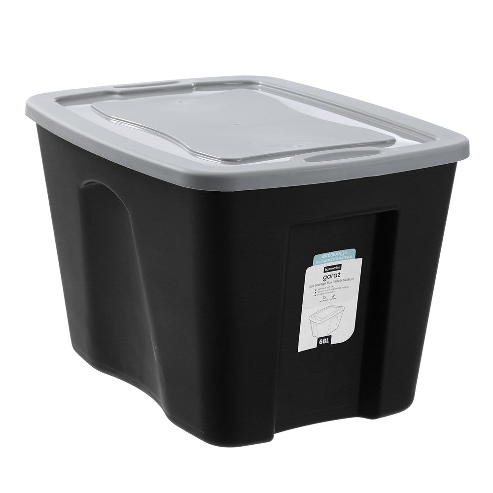Eco Garage Storage Tub 68L
