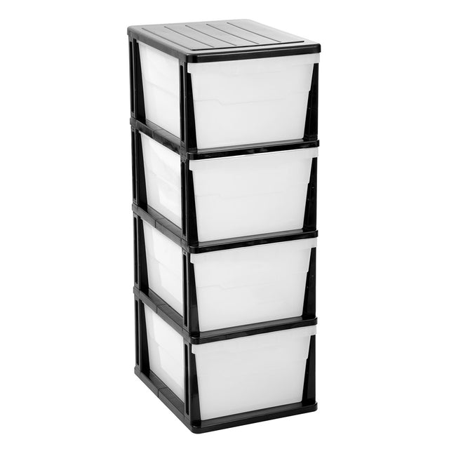 4 Drawer Storage Unit 38 x 48 x 103cm