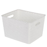 Wicker Design Organiser Basket 4 Assorted