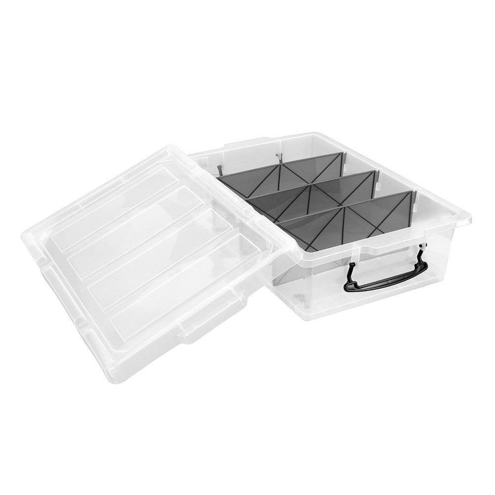 4 Section Compartment Storer 25L