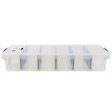 6 Section Compartment Storer 10L