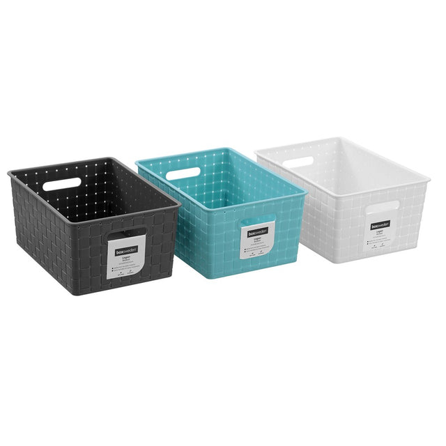 Logan Handled Basket 25.5 x 18.5 x 12.5cm