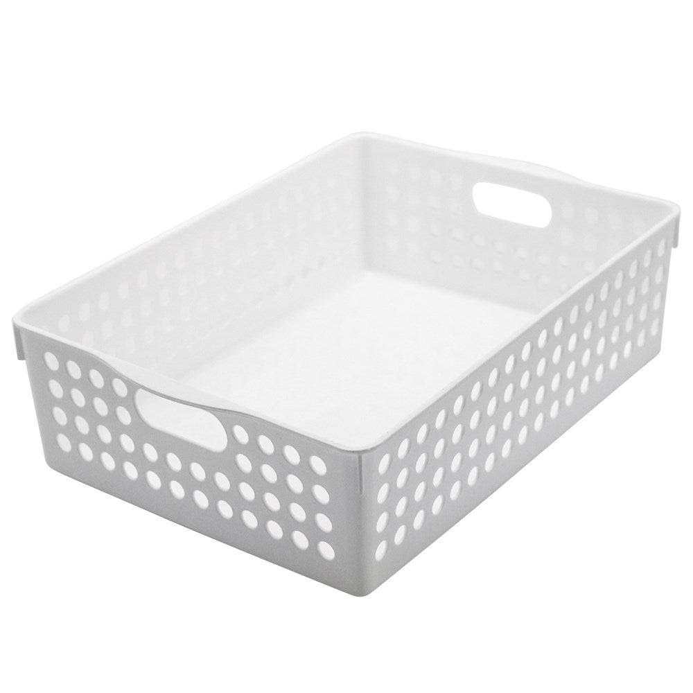 Mode Basket White 30 x 21 x 8.5cm
