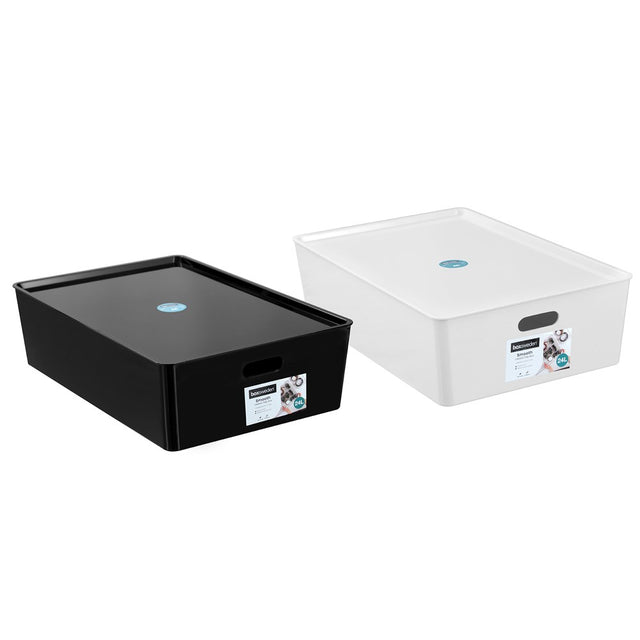 Lidded Smooth Tidy Box 24L