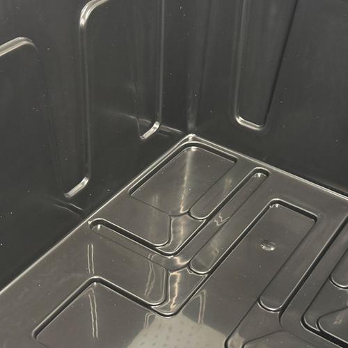 Industrial Tub Black with Coloured Lid 27L
