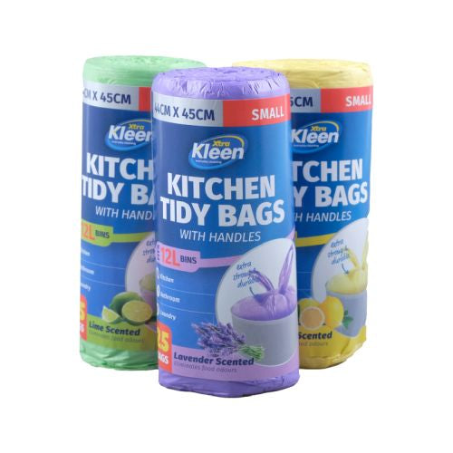 Handle Tie Bin Liners – 25 Pack