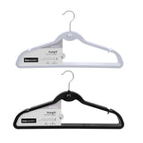 10 Pack Space Saving Hangers 45cm Assorted