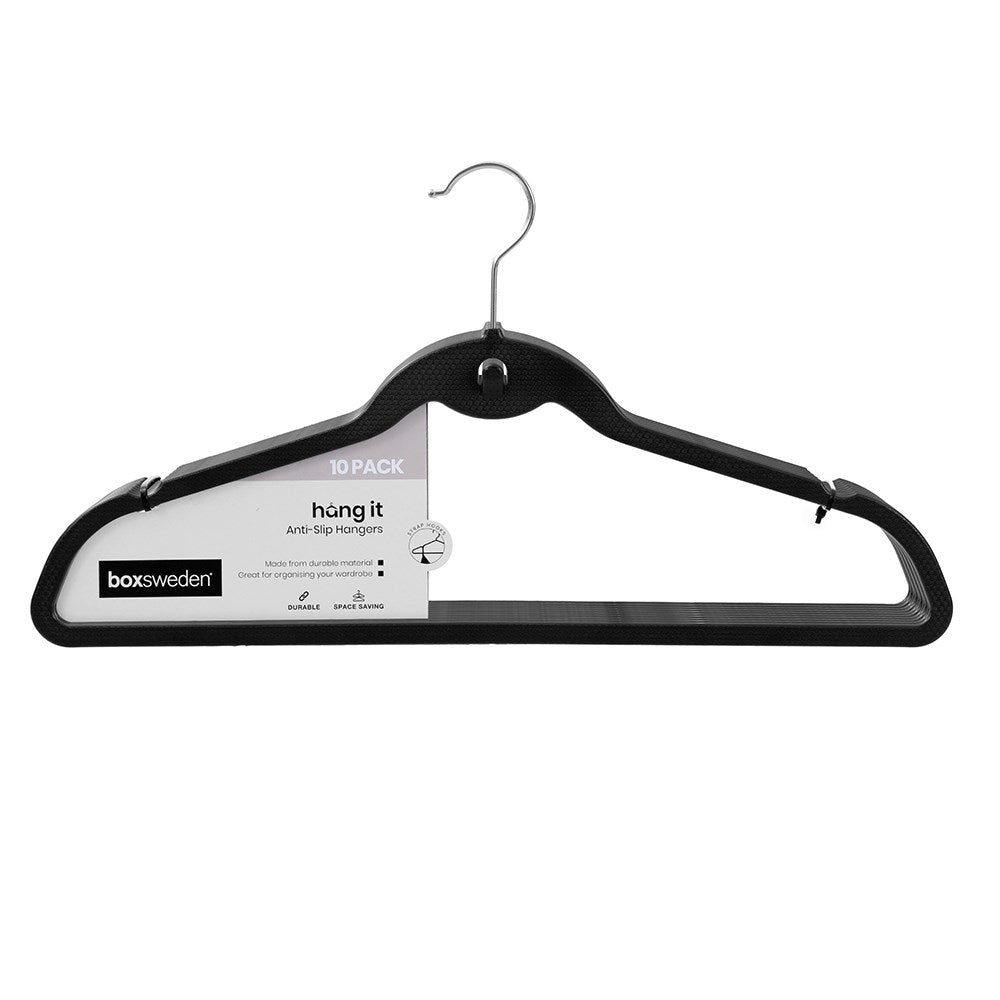 10 Pack Space Saving Hangers 45cm