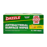 Dazzle Antibacterial Wipes - 600 Pack