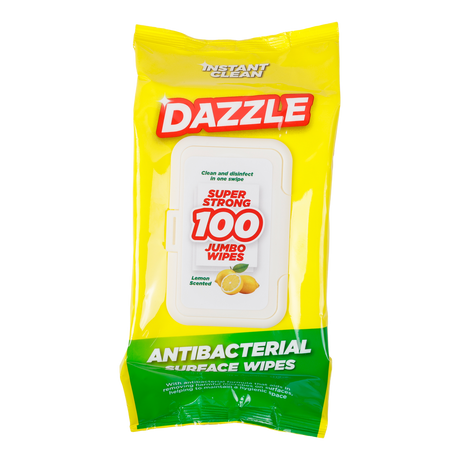 Dazzle Antibacterial Wipes - 600 Pack