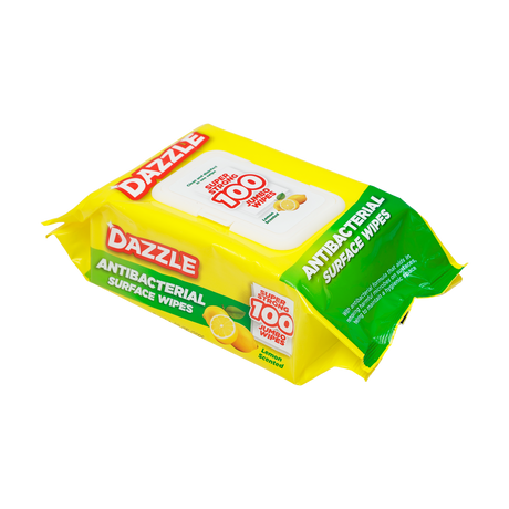 Dazzle Antibacterial Wipes - 600 Pack