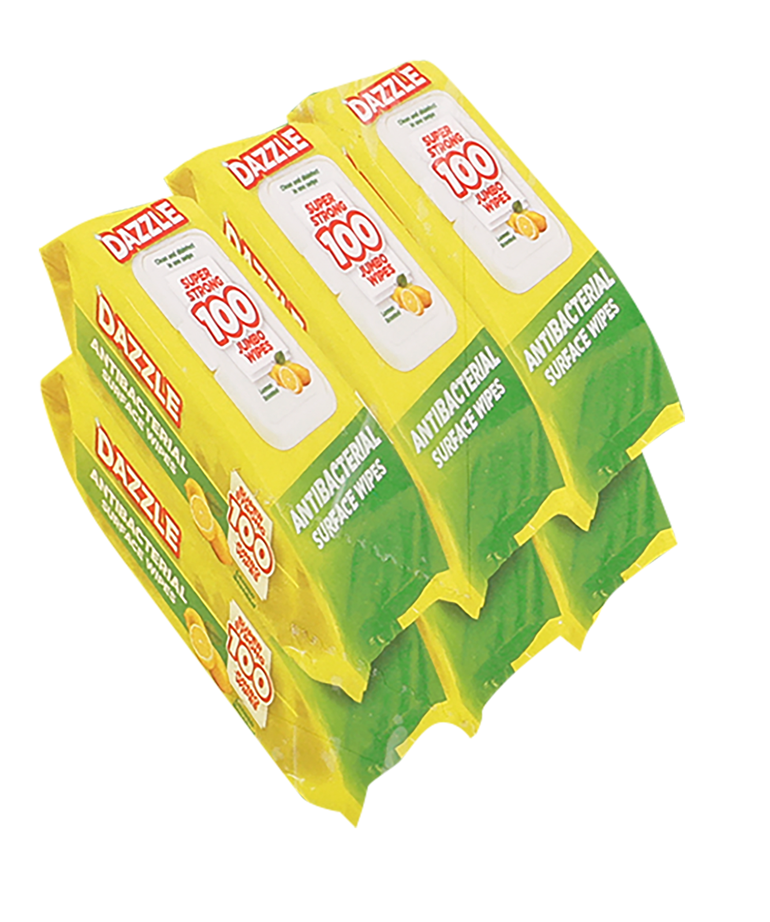 Dazzle Antibacterial Wipes - 600 Pack