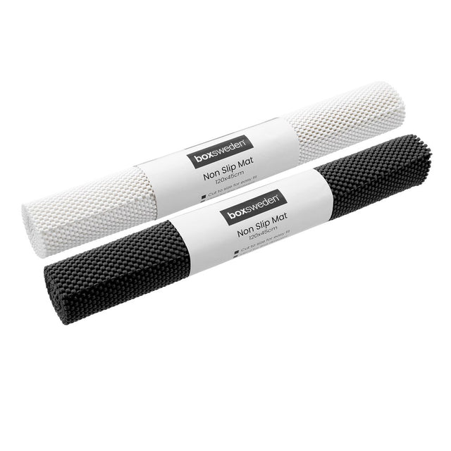 Non Slip Ribbed Liner 120 x 45cm Assorted 2 Pack