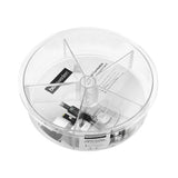 Crystal Lazy Susan With Dividers 30.5cm