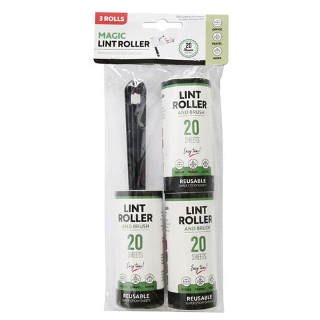 Lint Roller – 3 Pack
