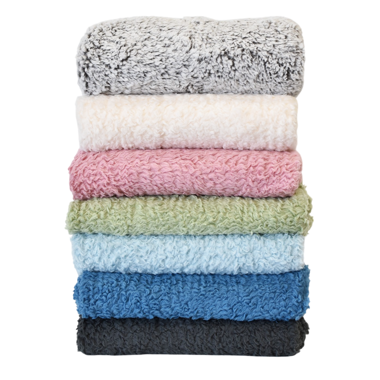Sherpa Throw – 127 x 152cm - Assorted Colours