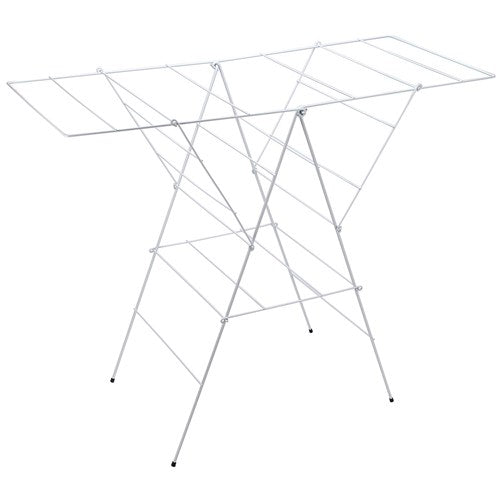 BoxSweden Foldable Wire Clothes Airer 20 Rail