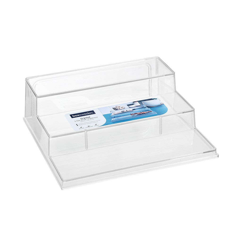 3 Tier Shelf Organiser 26cm x 23.5cm x 8.5cm
