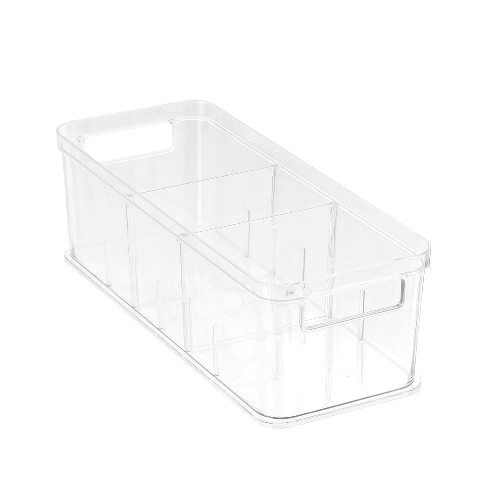 Crystal Storage Tray with Adjustable Dividers 35cm