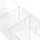 Crystal Storage Tray with Adjustable Dividers 35cm