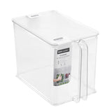 Crystal Easy Access Storer With Lid 9L