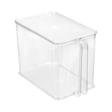 Crystal Easy Access Storer With Lid 9L