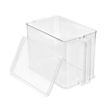 Crystal Easy Access Storer With Lid 9L