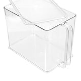 Crystal Easy Access Storer With Lid 9L