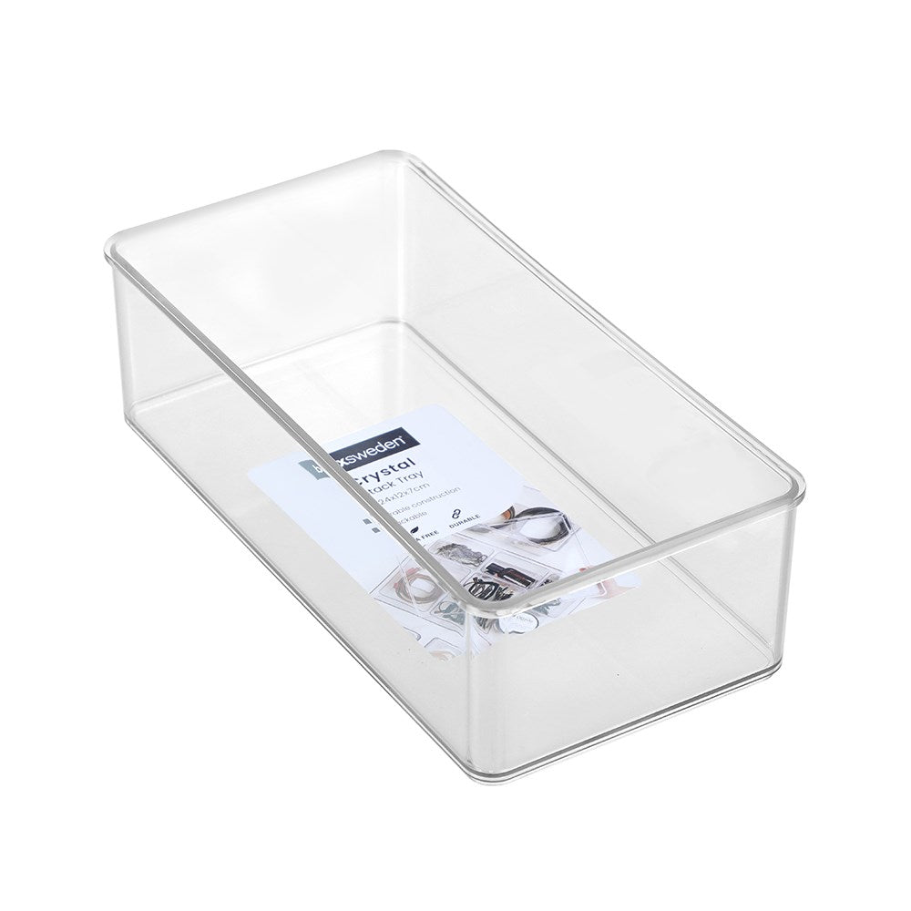 Crystal Stack Tray 24cm x 12cm x 7cm