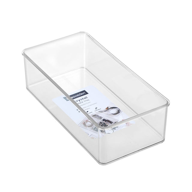 Crystal Stack Tray 24cm x 12cm x 7cm