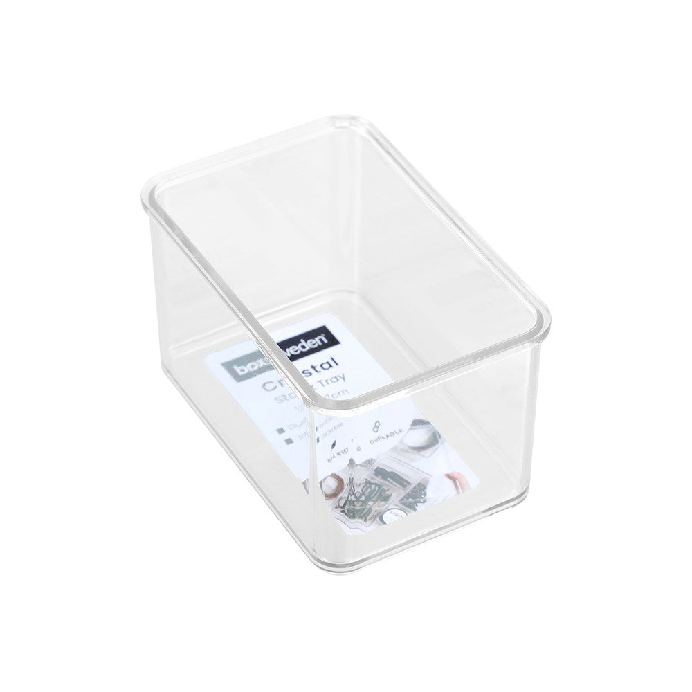 Crystal Clear Stack Tray 12 x 8 x 7cm
