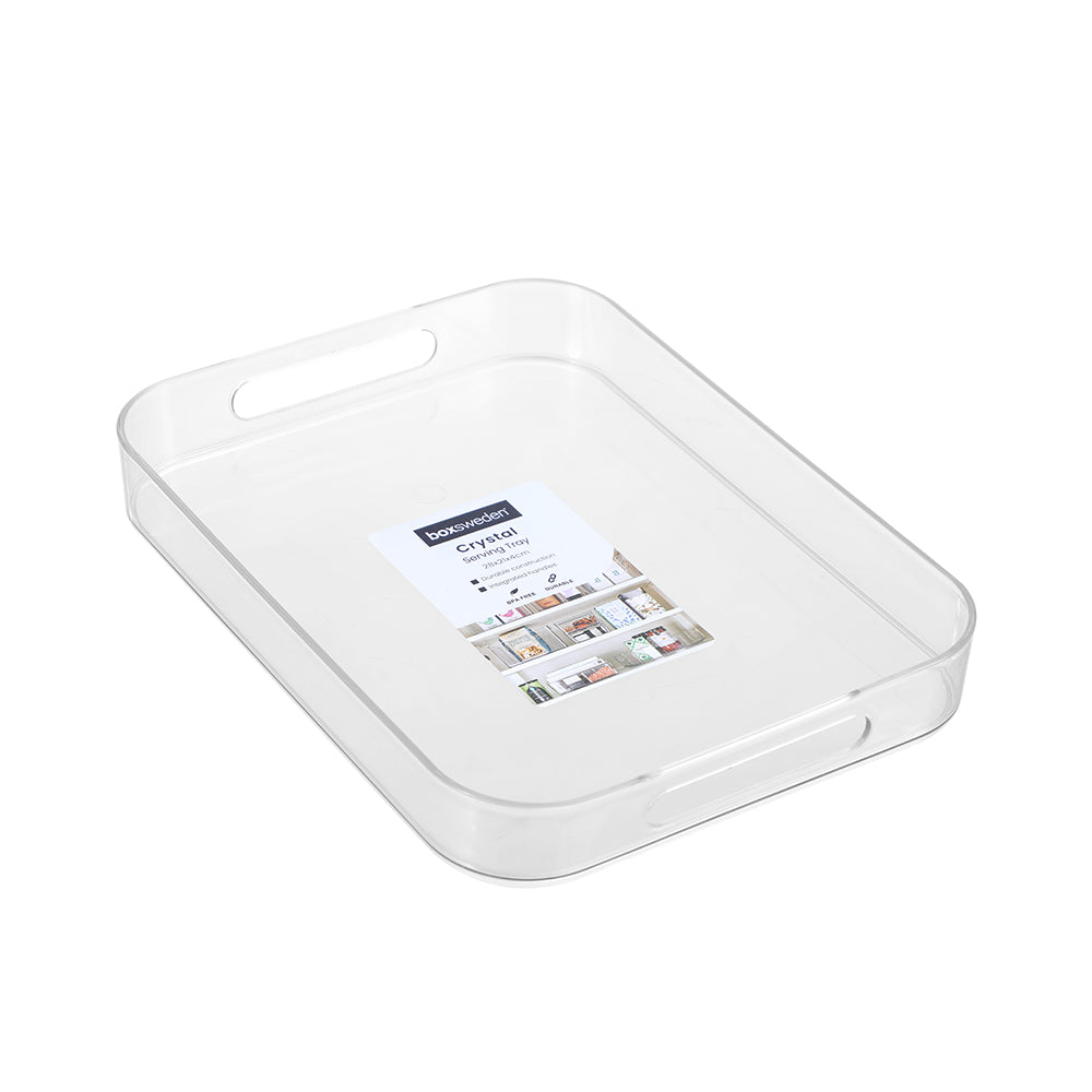 Crystal Clear Serving Tray